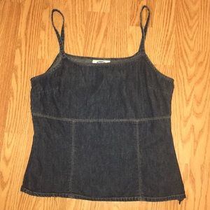 Old Navy denim tank top size small